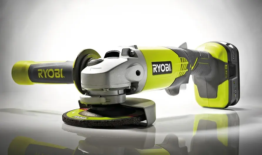 Шліфмашина кутова Ryobi ONE+ R18AG-0 акумуляторна 18 В без АКБ і ЗП - фото 2