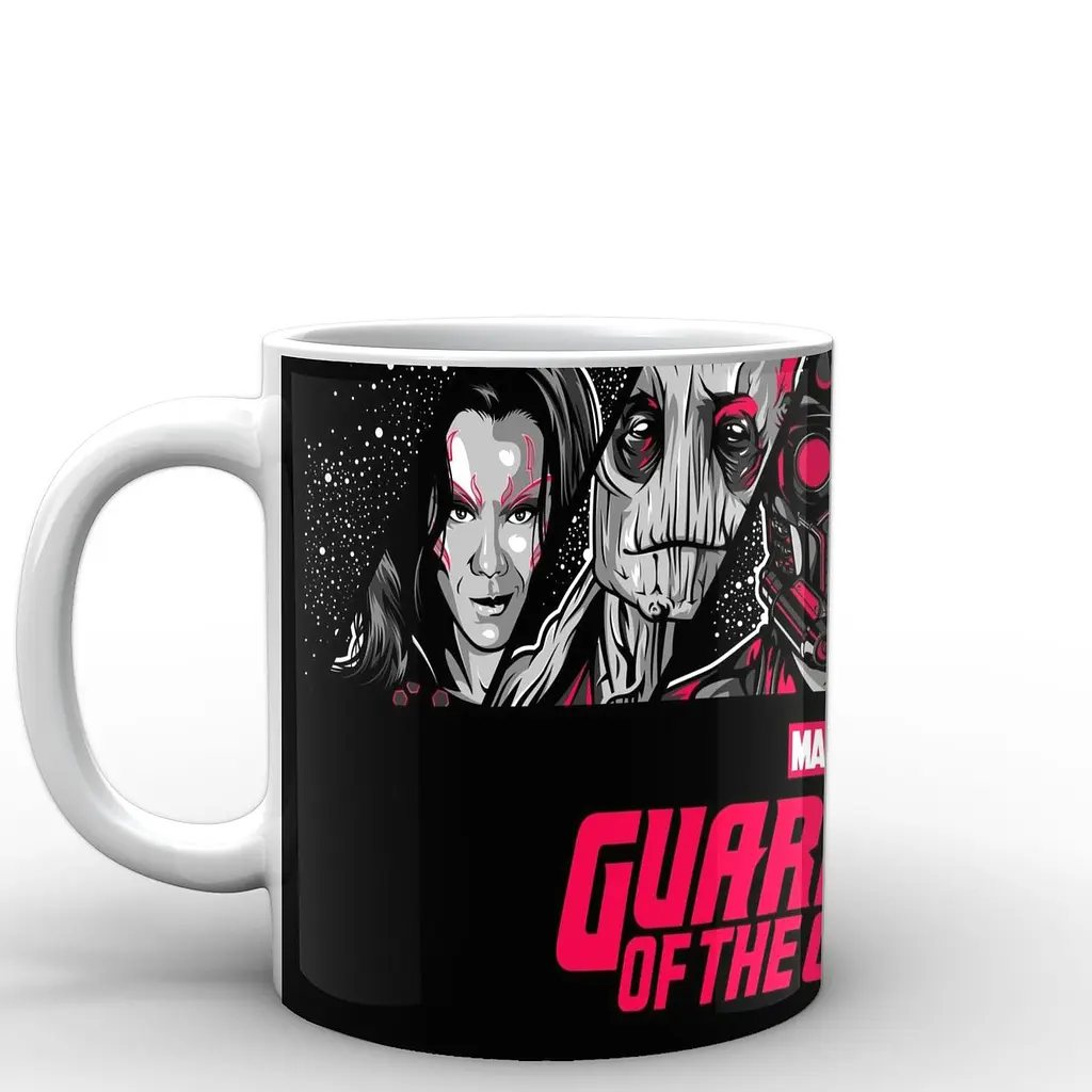 Кружка GeekLand Галактики Guardians of the Galaxy надпись GG.02.019.059 330 мл белая - фото 2