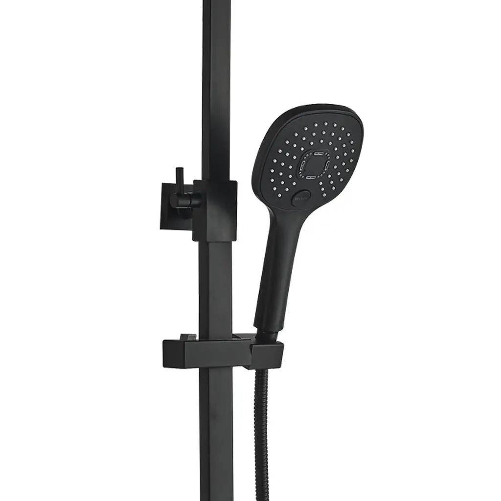 Душова система Globus Lux Termostatic Q VAN-GLQ-0041T-BB, Чорний матовий - фото 3