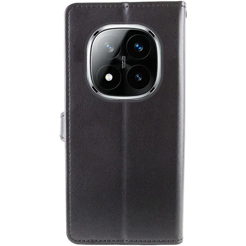 Шкіряний чохол-книжка GETMAN Gallant (PU) для Xiaomi Redmi Note 15 Pro+ 5G Чорний - фото 5