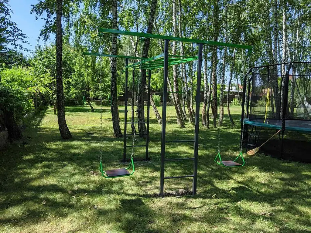 Вуличний дитячий спортивний комплекс з гойдалкою на ланцюгах "Акробат" - фото 4