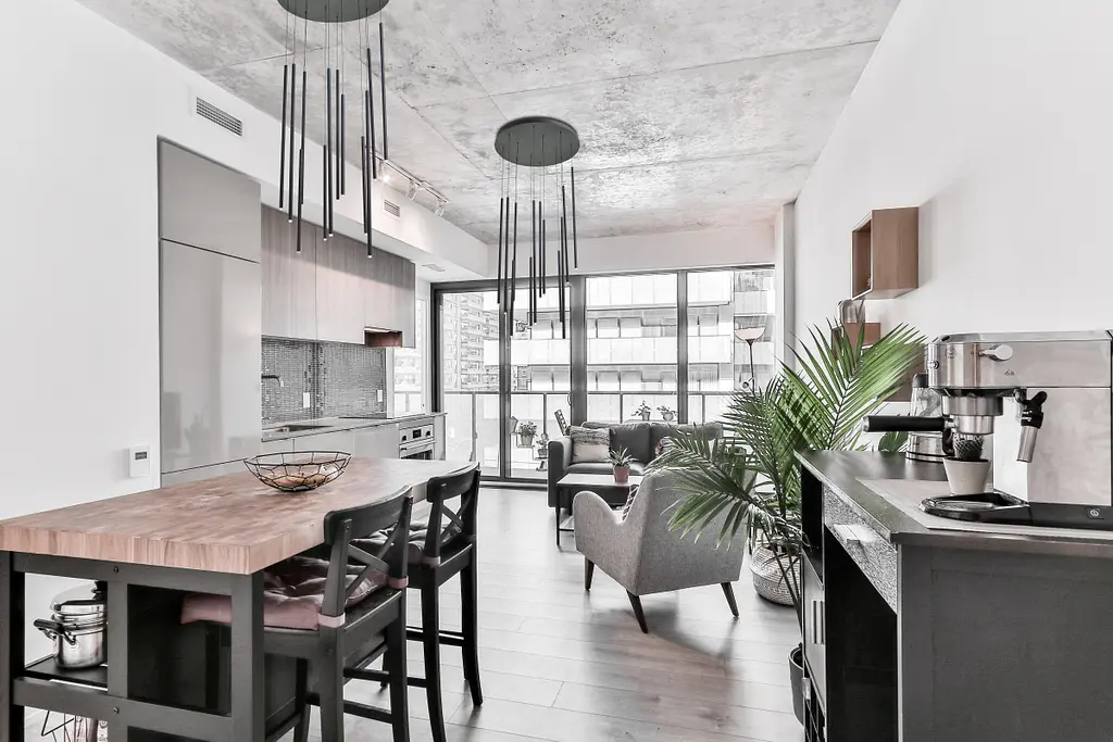 Світильник стельовий Brille підвісний лофт світлодіодний BL-844S/26W WW SBK - фото 6