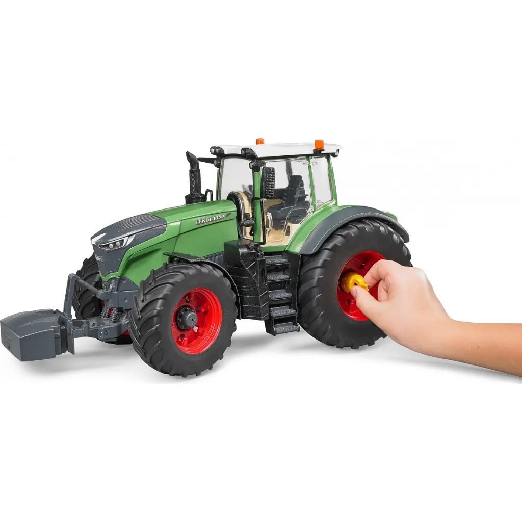 Масштабна модель автомобіля Bruder Трактор Fendt 1050 Vario з фігуркою та аксесуарами для ремонту (04041) - фото 9