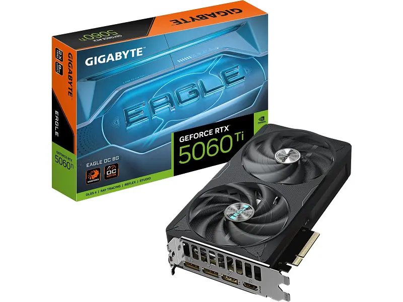 Відеокарта Gigabyte GeForce RTX 5060 Ti EAGLE OC 8G (GV-N506TEAGLE OC-8GD) - фото 9