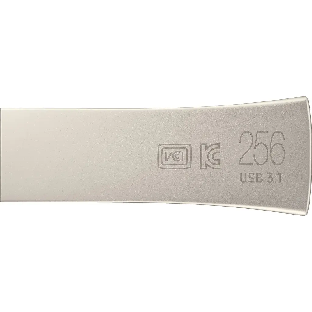 USB флеш-накопичувач Samsung Bar Plus 256GB USB-A 3.1 Champagne Silver (MUF-256BE3/APC) [124847] - фото 5