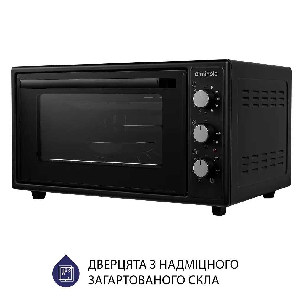 Электрическая печь Minola FOET 4815 BL - фото 5
