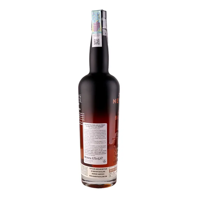 Віскі New Riff Single Barrel Strength Bourbon 55.55% 0.75 л  - фото 2