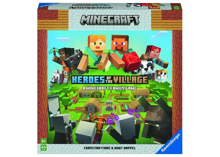 Настольная игра Ravensburger Майнкрафт: Герои деревни (Minecraft - Heroes of the Village) (англ.) (PS137) - фото 2