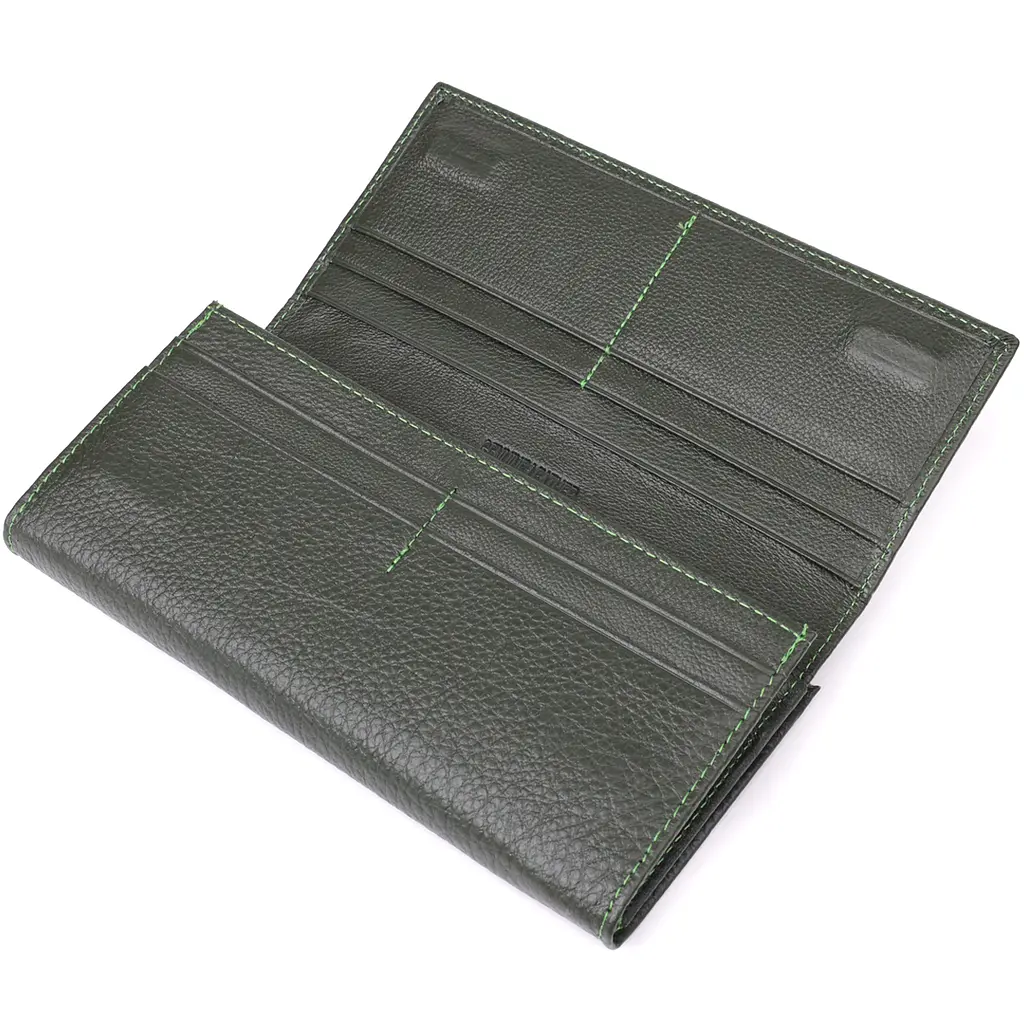 Стильный кошелек для женщин с монетницей из натуральной кожи ST Leather 18.5х9х3 см acs0029658 - фото 5