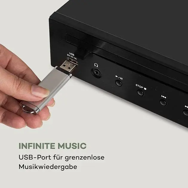 HiFi тюнер Auna iTuner CD цифровой (10032753) - фото 7