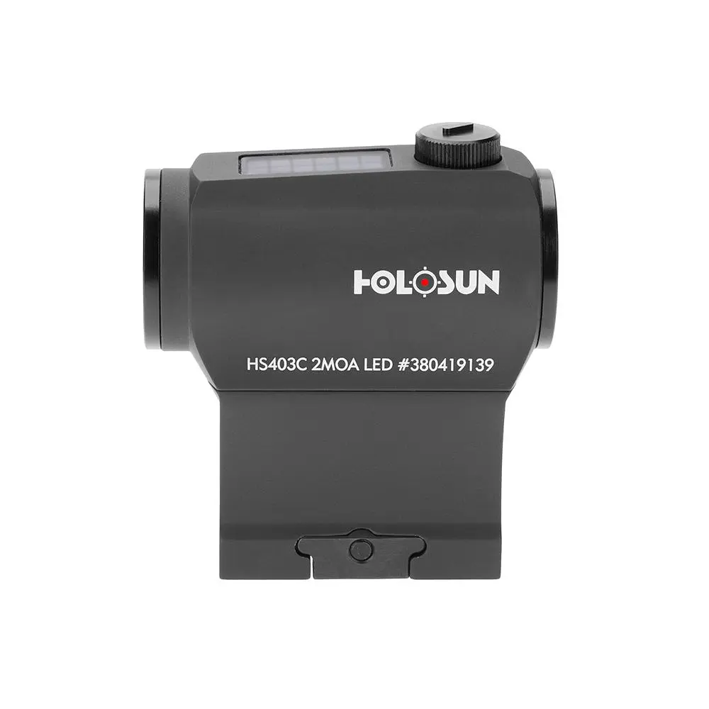 Коліматорний приціл Holosun HS403C 2MOA red dot із сонячною батареєю (HS403C) - фото 3
