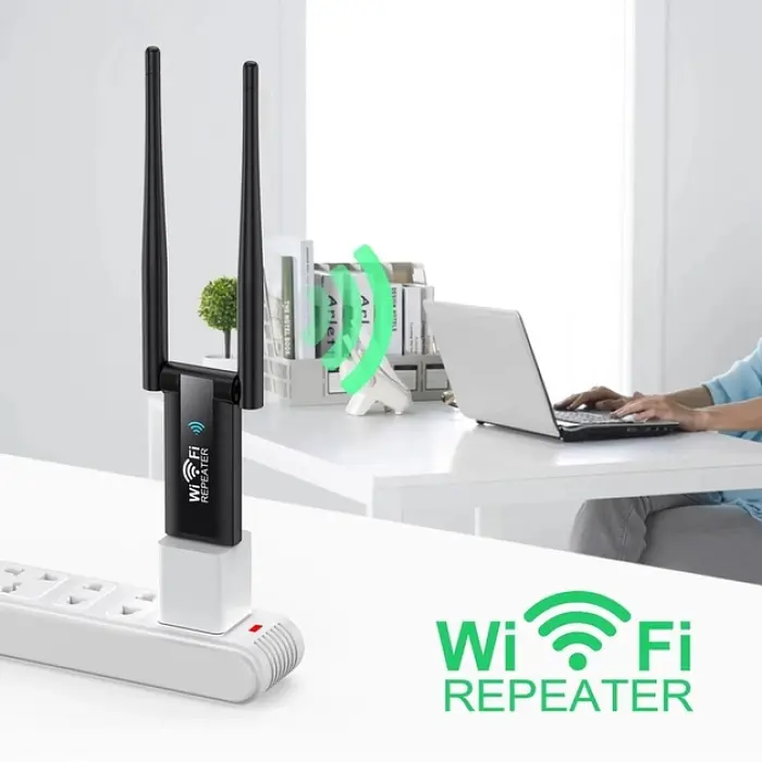 USB-транслятор підсилювач WiFi сигналу на 2 антени - фото 4