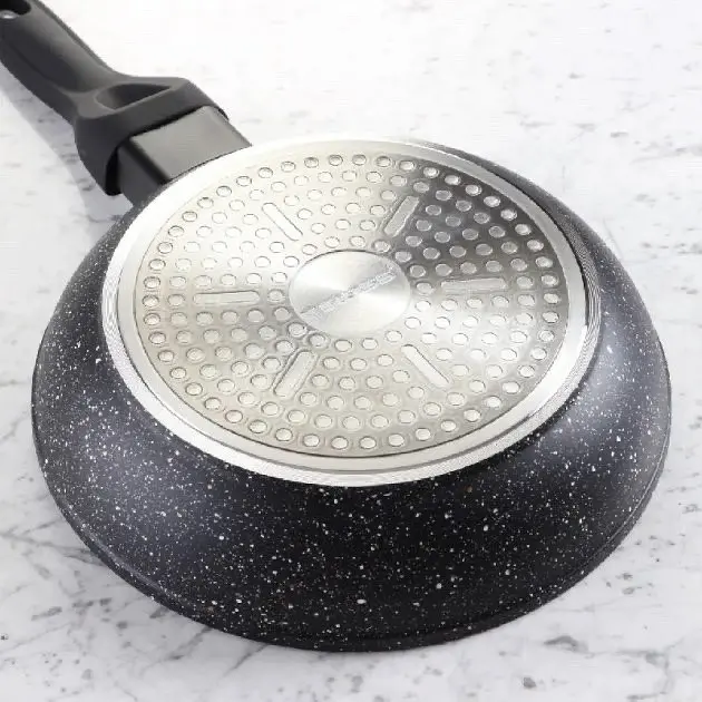 Універсальна сковорода з кришкою Tiross TS1288P 30 см - фото 5