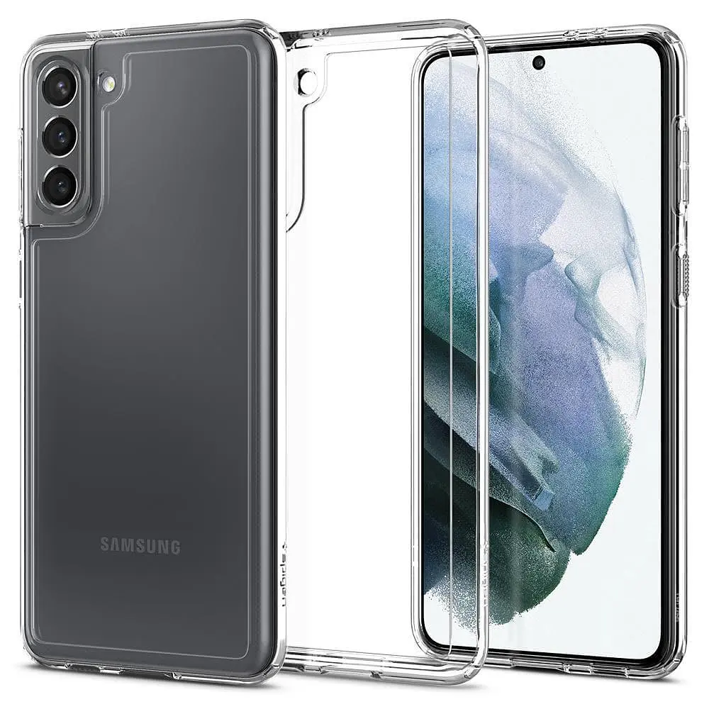 Чохол протиударний прозорий Spigen Ultra Hybrid Crystal ACS02423 для Samsung Galaxy S21 (6.2") Clear
