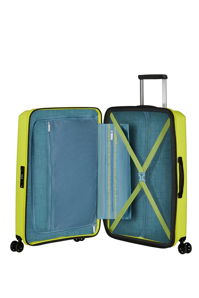 Валіза American Tourister AEROSTEP YELLOW 67x46x26 67 см MD8*06002 - фото 2
