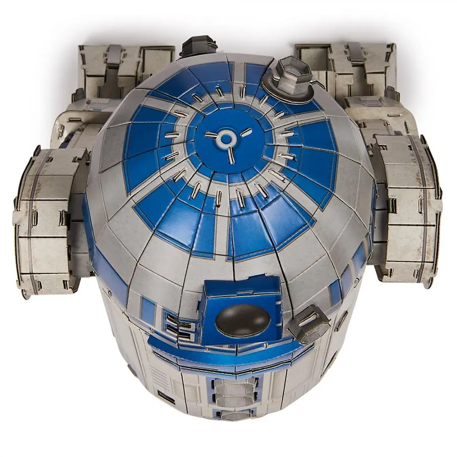 Пазл для створення 3D-моделі Spin Master Зоряні війни: дроїд R2-D2, 201 деталь (SM45757/6069817) - фото 8