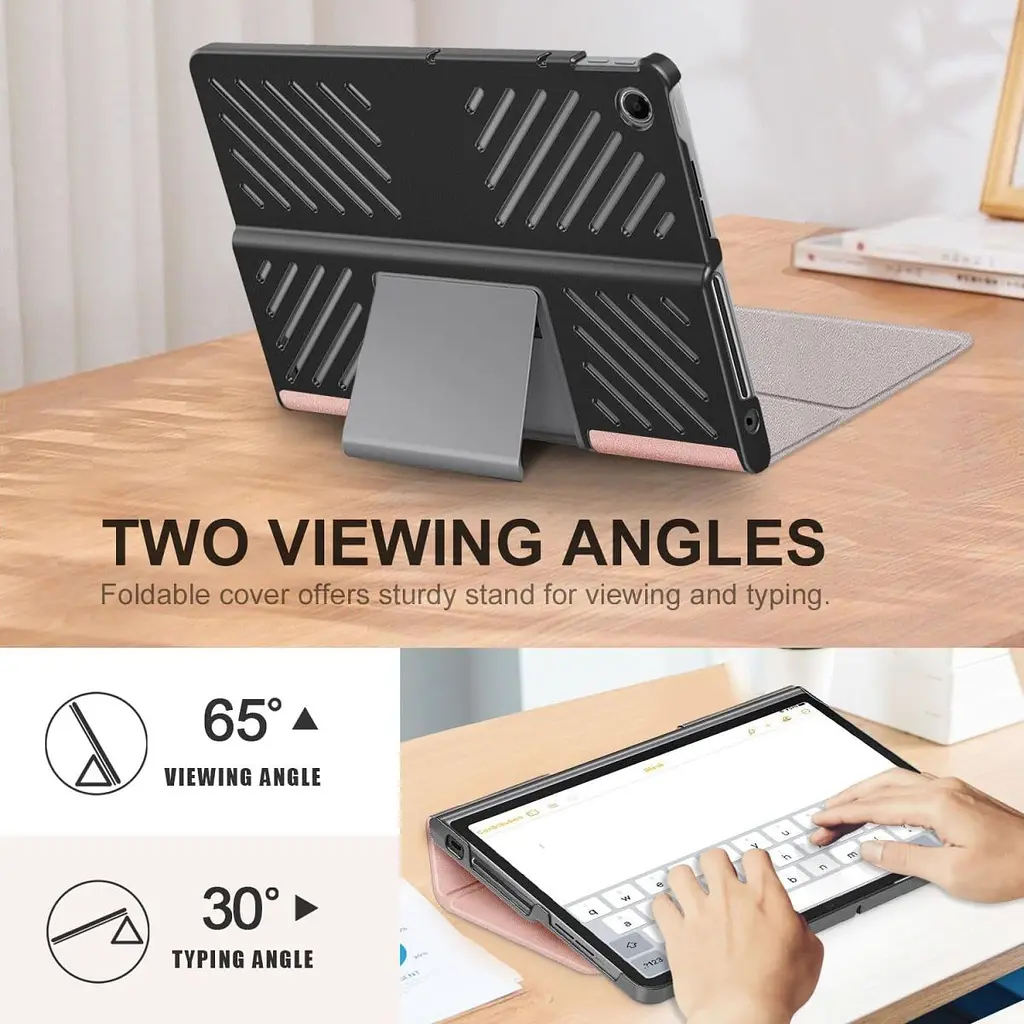 Чохол Stand AirCase Lenovo Tab Plus 11.5 TB351 HardPrinted з малюнком Не чіпай Мій Планшет - фото 5