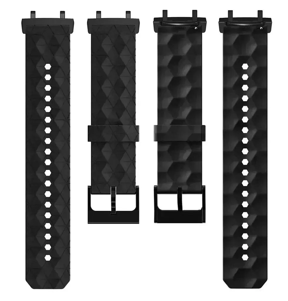 Ремінець Primolux Dimond силіконовий для годинника Xiaomi Amazfit T-Rex 3 (W2323GL2N) - Black - фото 5
