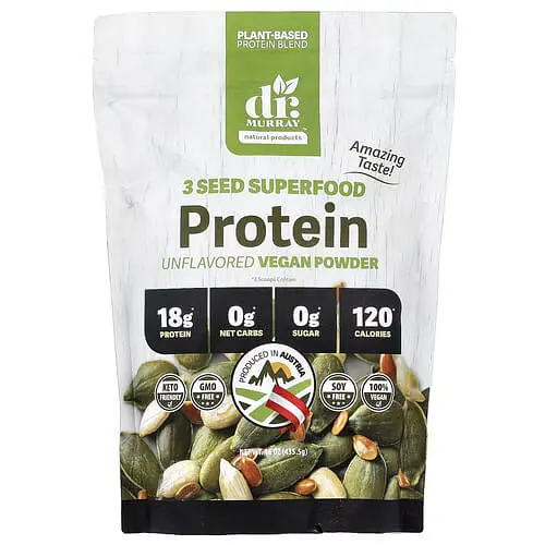 Рослинний протеїн Protein Vegan Powder 435.5 г Dr. Murray's vit0004980