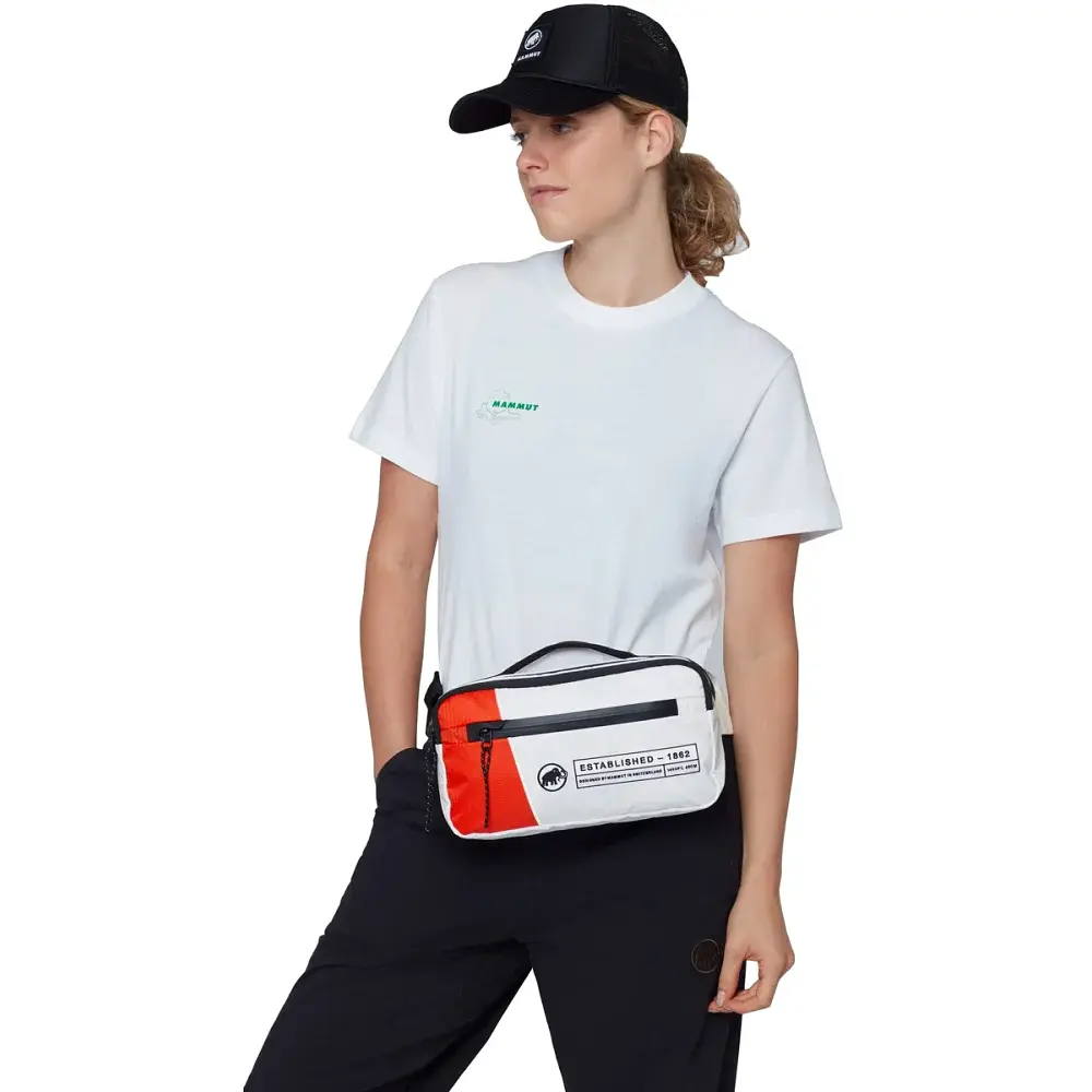 Сумка на пояс Mammut Seon Alpine Waistpack 2L white/red - фото 7