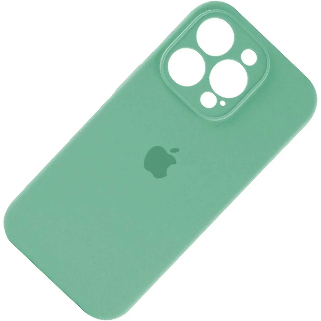 Чохол Silicone Case Camera Protect для Apple iPhone 16 Pro Spearmint AA [117064] - фото 2