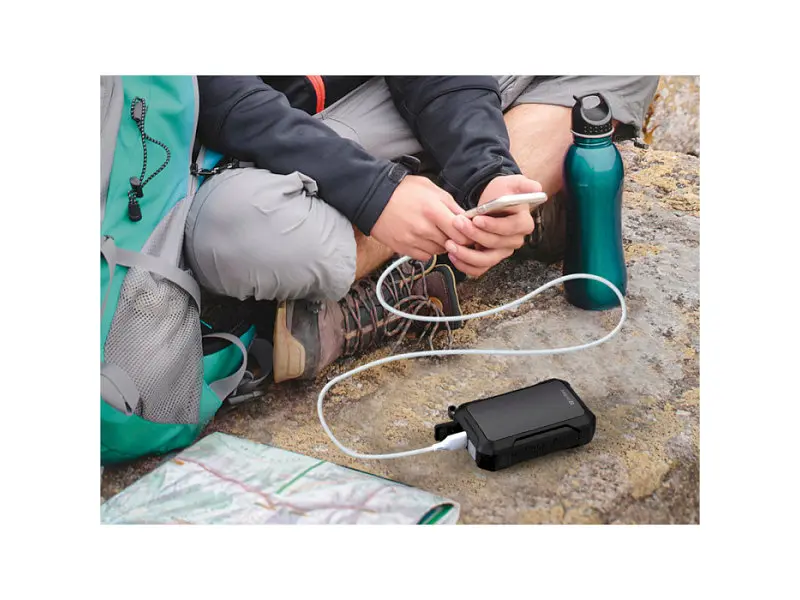 Зовнішній акумулятор (Power Bank) Sandberg 10000mAh Hand Warmer flashlight 1W USB-C/USB-A 2A/5V (420-65) - фото 4