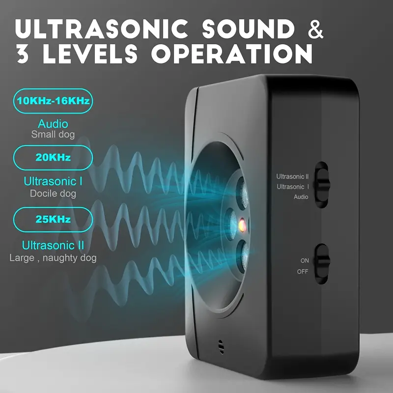 Антигавк для собак ультразвуковой стационарный с выбором частоты Pet K3 (101045) - фото 4