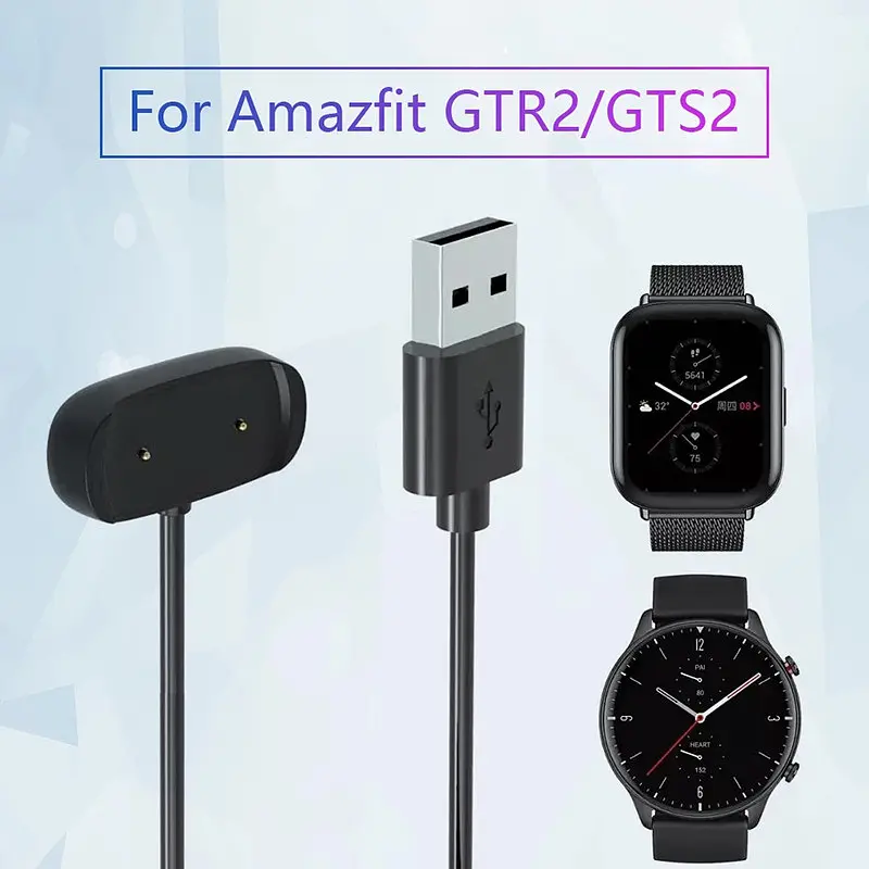 Зарядний пристрій Amazfeel для смарт годинників Amazfit GTR2/ GTR2E/ GTS2/ GTS2E/ GTS 2 Mini/ GTR 2 ESIM/ Bip U/ Zepp E/Z - фото 4