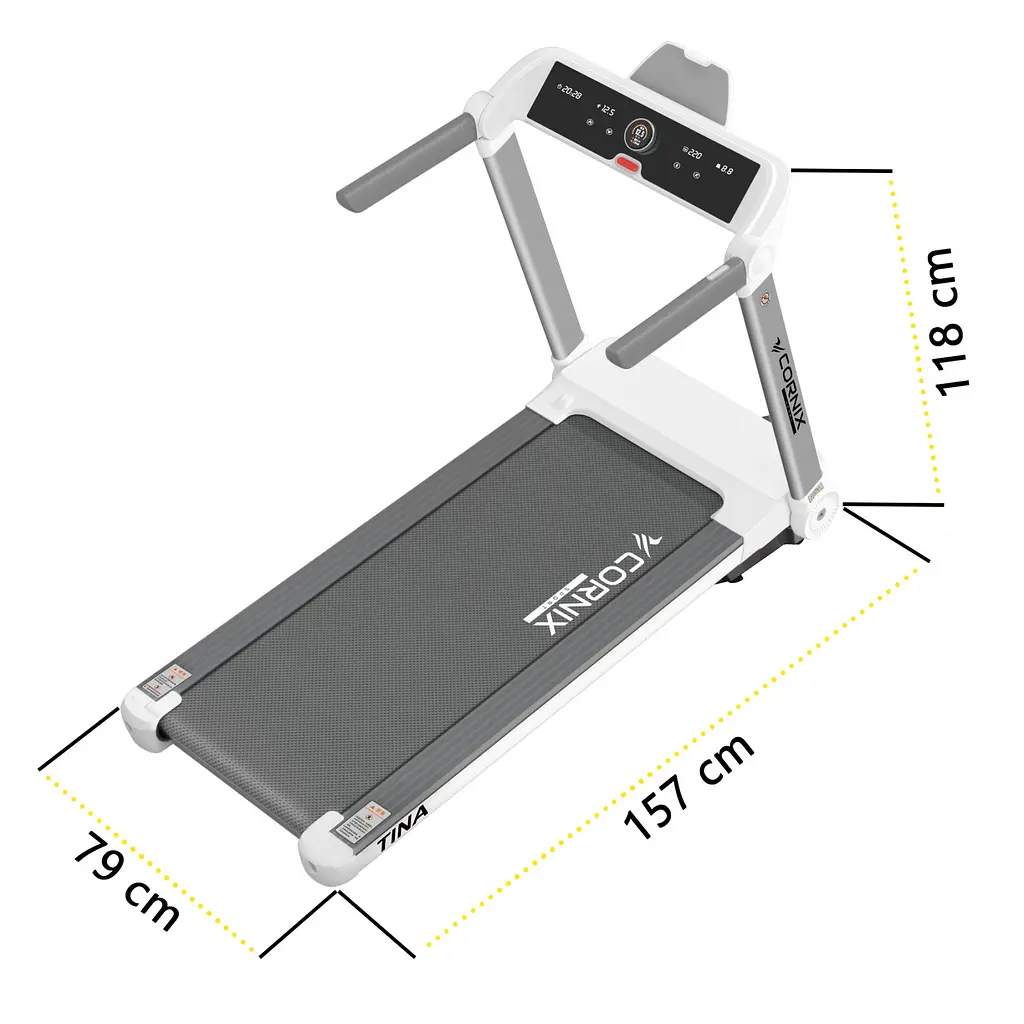 Бігова доріжка Cornix Tina White/Grey - фото 2