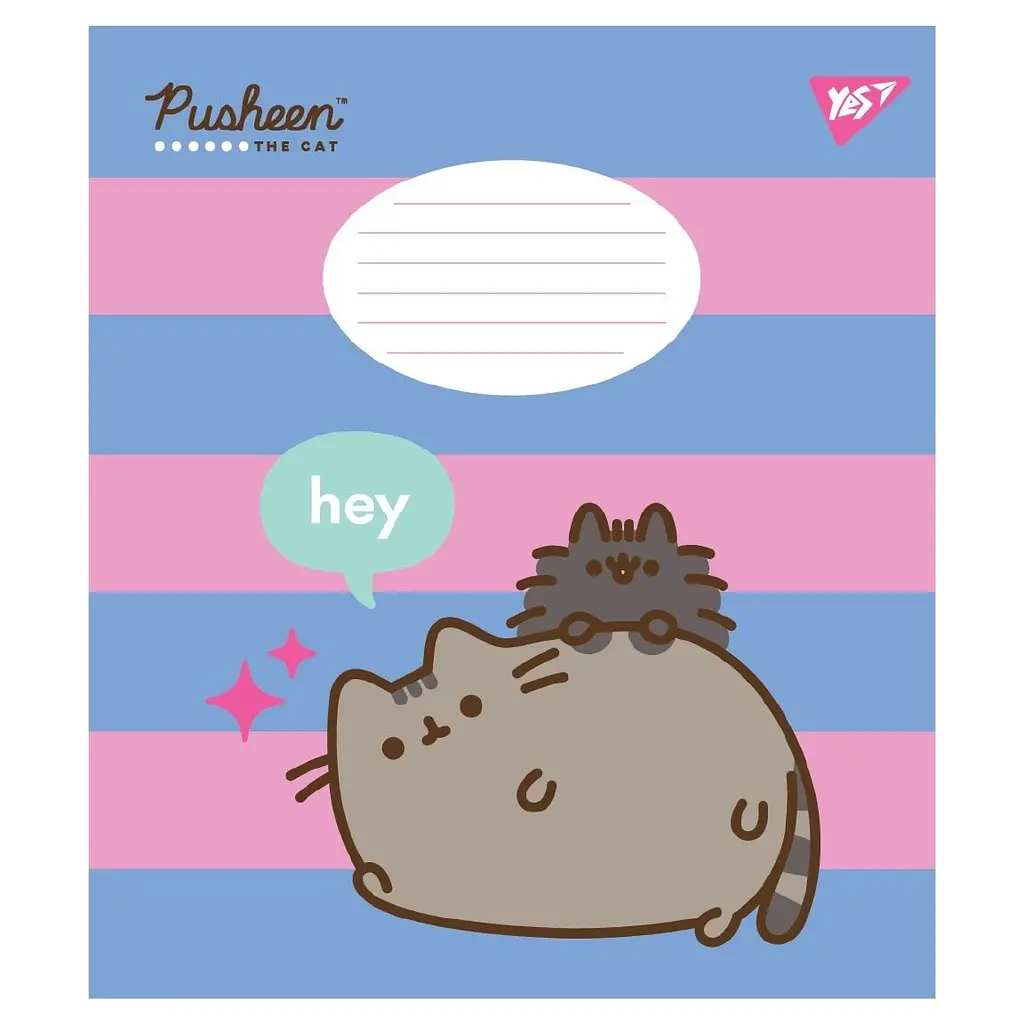 Набір зошитів Yes Pusheen The Cat А5, 18 аркушів 25 шт. (767616) - фото 4
