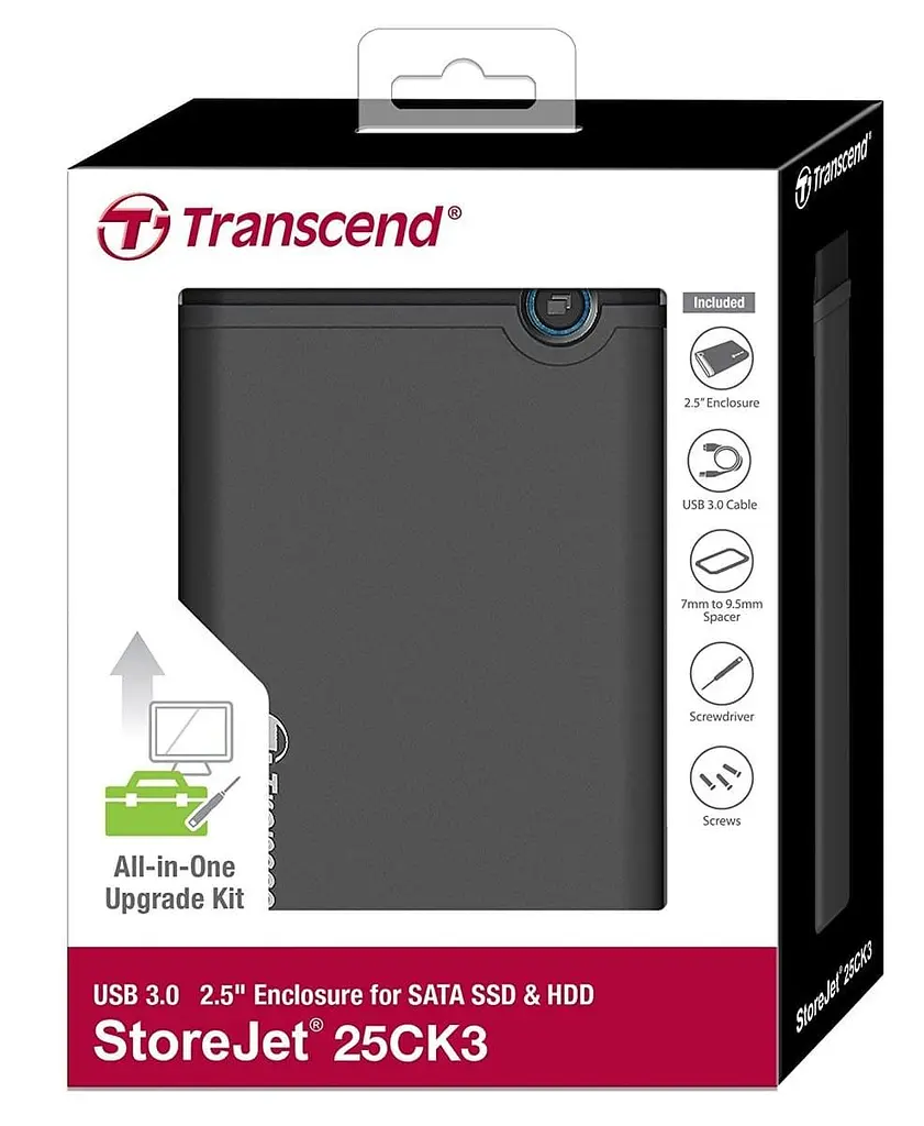 Зовнішня кишеня Transcend TS0GSJ25CK3 (TS0GSJ25CK3) - фото 4