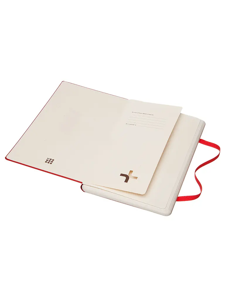 Записник Moleskine Paper Tablet середній, Лінійка Червоний (PTNL31F201) - фото 3