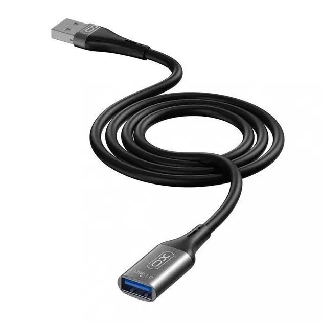 Подовжувач спіднього 3.0 — адаптер мама — тато XO NB220 USB 3.0 data cable 2 метри - фото 3
