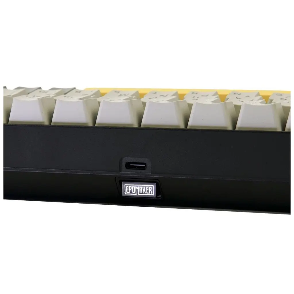Клавіатура Epomaker EP64 60 Mulan Switch Hot-Swap RGB Wireless/Bluetooth/USB UA Black (EP64-B-M) - фото 3