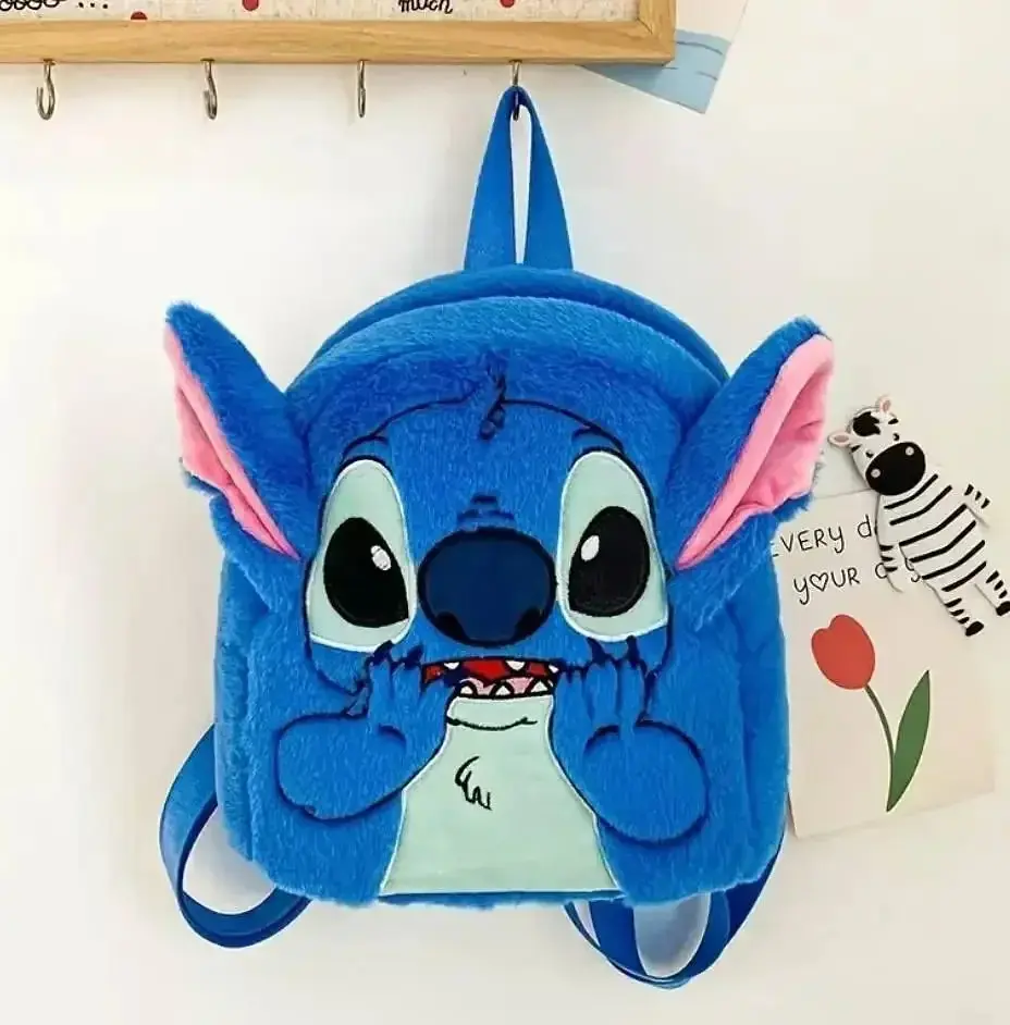 Дитячий м’який рюкзак Стіч Lilo Stitch з вушками - фото 3