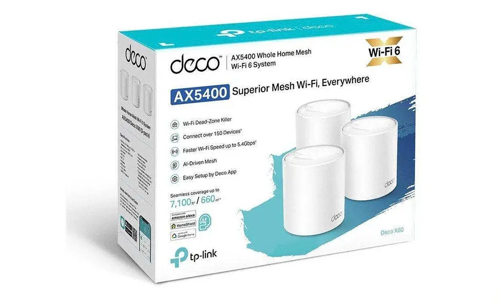 Mesh-система TP-Link Deco X60 3-Pack - фото 3