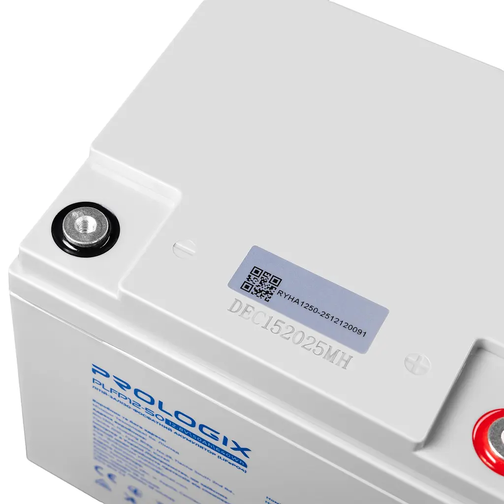 Акумуляторна батарея Prologix 12.8V 50AH 640Wh (PLFP12-50) LiFePO4 - фото 2