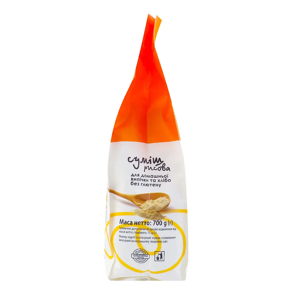 Суміш рисова безглютенова World's Rice 700 г - фото 4