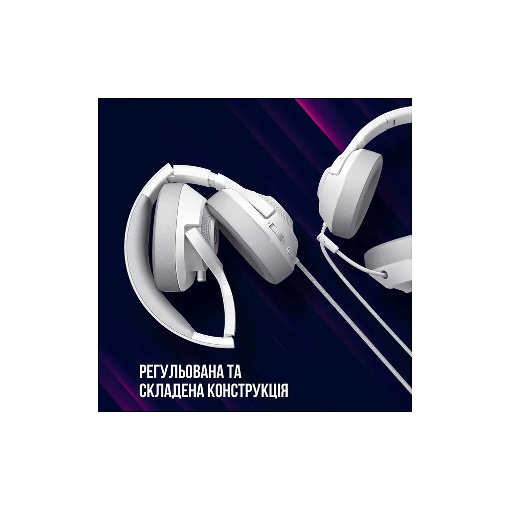 Навушники Lorgar Noah 101 Gaming 3.5 мм White (LRG-GHS101W) - фото 6
