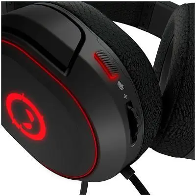 Навушники Lorgar Kaya 460 Gaming RGB USB Black (LRG-GHS460) - фото 5