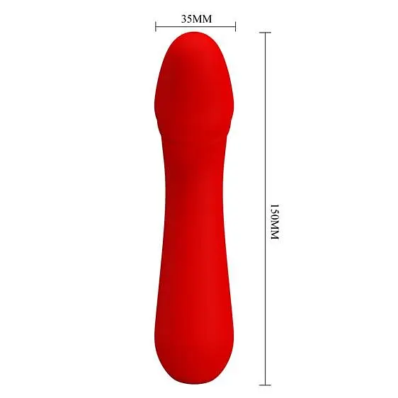 Вібратор - Pretty Love Cetus Vibrator Red - фото 3
