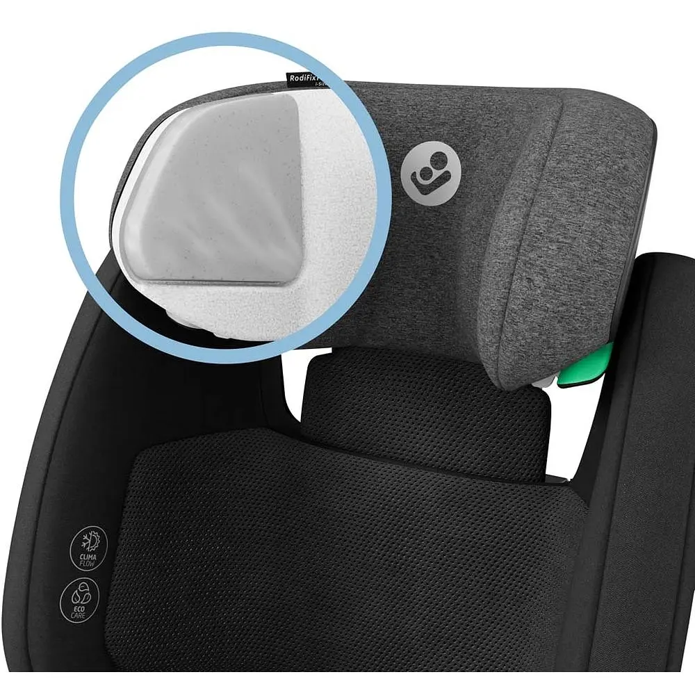 Автокрісло Maxi-Cosi RodiFix Pro i-Size Authentic Black, чорне (8800671110) - фото 15