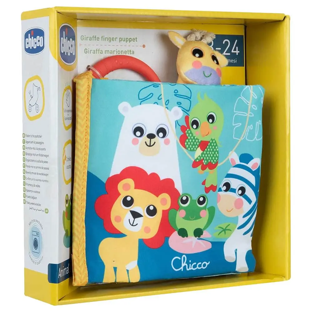 Розвиваюча м'яка книжка Chicco Тварини (11166.00) - фото 3