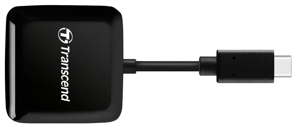 Кардрідер Transcend USB 3.2 Gen 1 Type-C SD/microSD Black (6627580) - фото 3