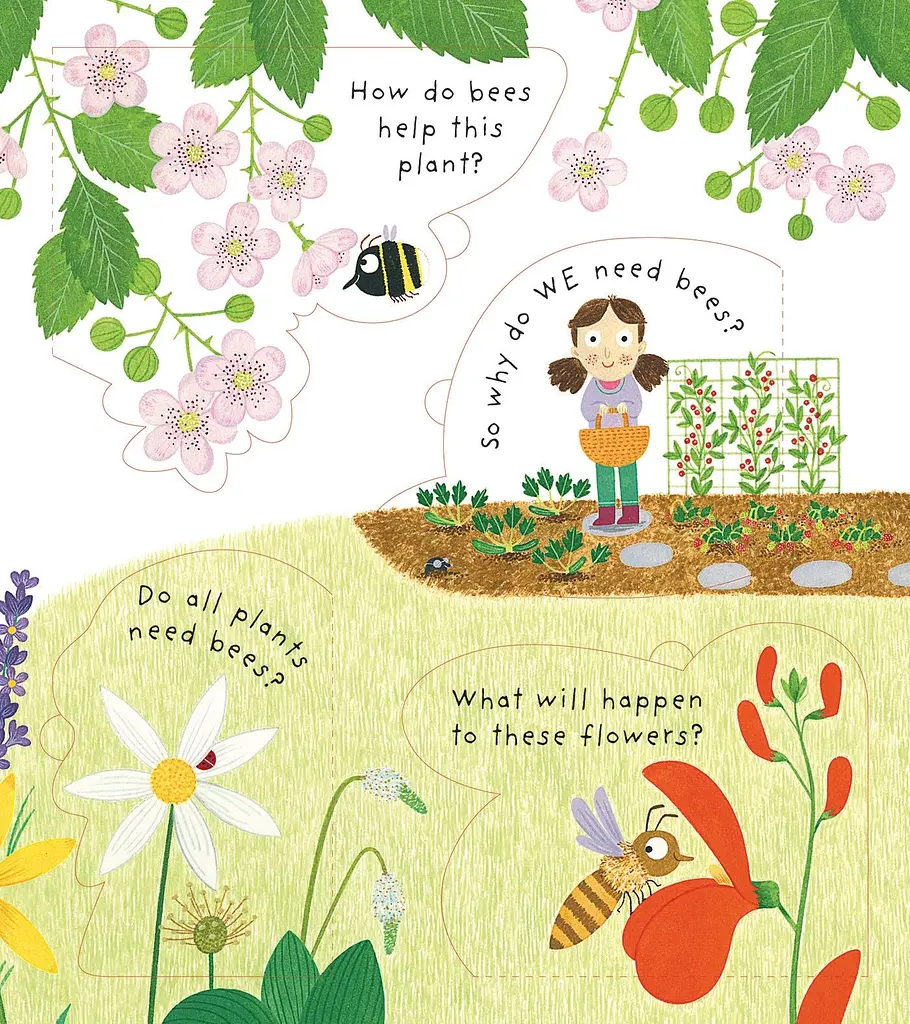 Lift-the-Flap First Questions & Answers: Why Do We Need Bees? - фото 5
