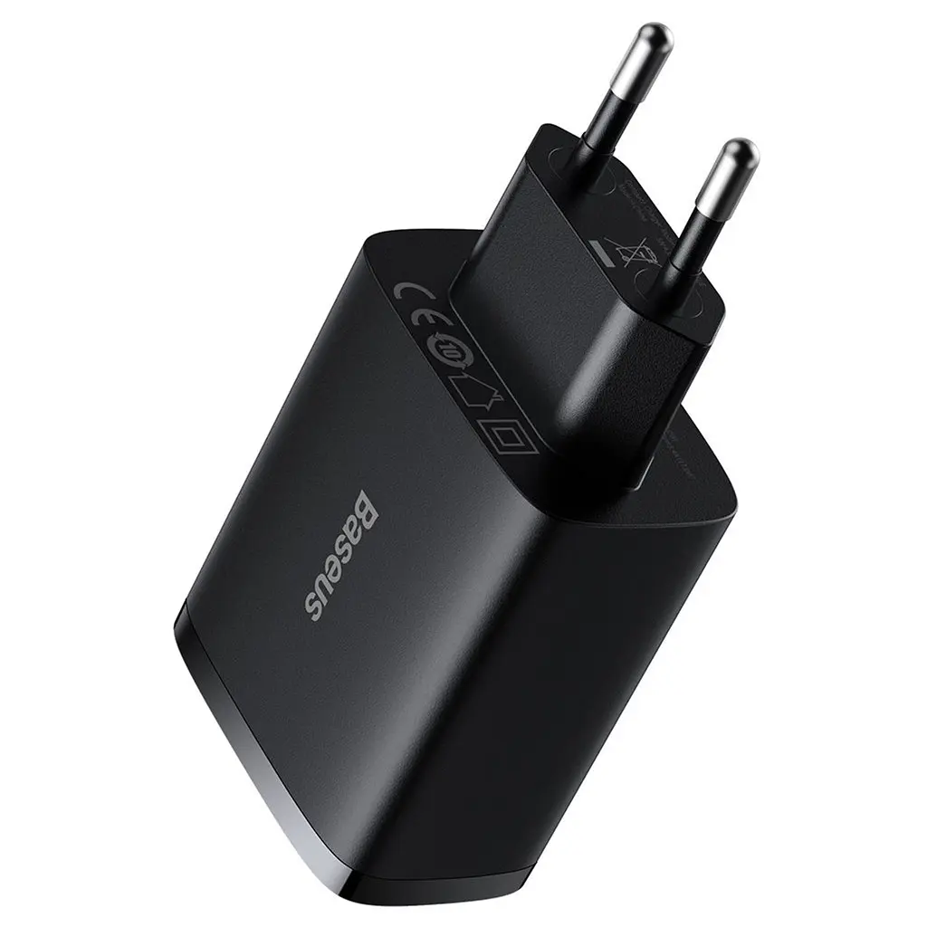 Зарядний пристрій Baseus Compact, 3xUSB-A, чорний (CCXJ020101) - фото 6