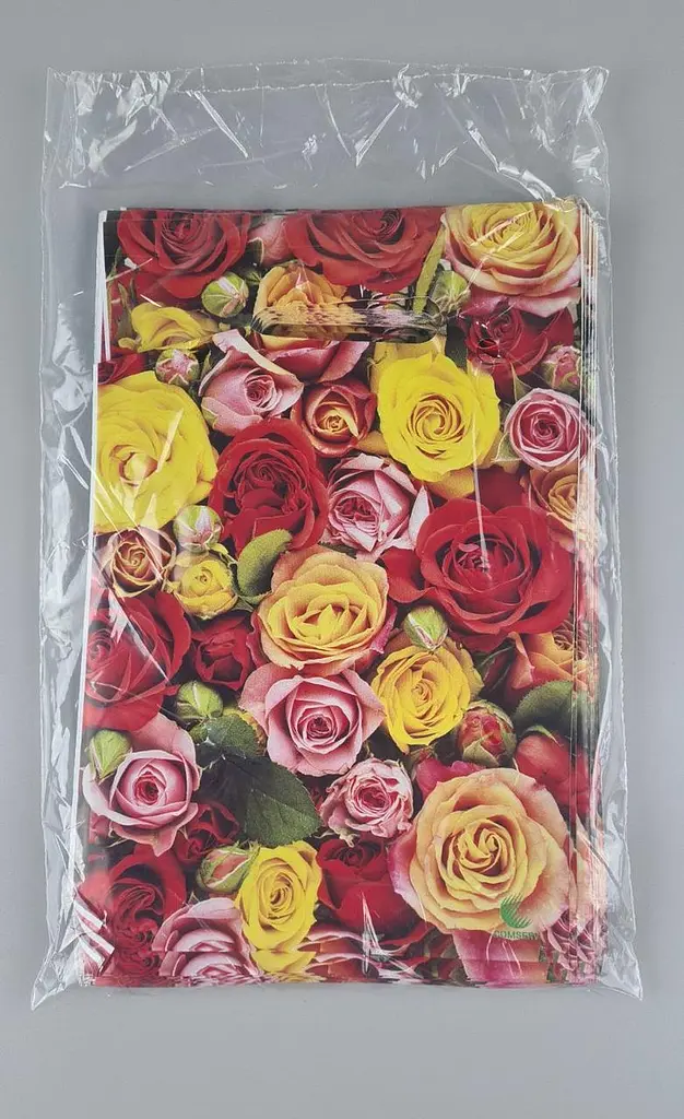 Пакети з вирубаною ручкою (20*30) ВД "РОЗИ" Мінік (100 шт.) - фото 2