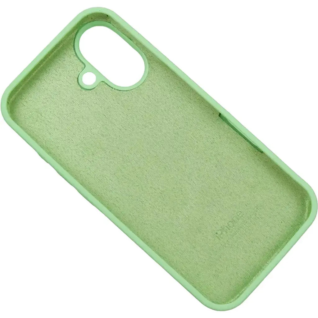 Чохол Silicone Case для Apple iPhone 16 Plus Pistachio AA [115101] - фото 3
