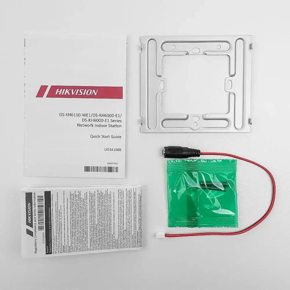 IP-видеодомофон Hikvision Black (DS-KH6110-WE1) - фото 3
