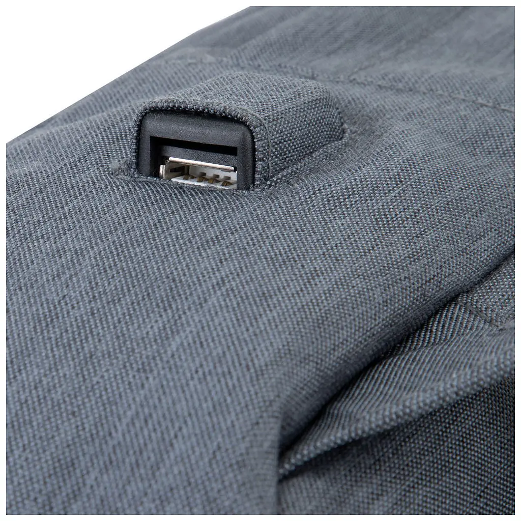 Рюкзак для ноутбука RivaCase 15.6" 7562 dark grey anti-theft (7562DarkGrey) - фото 12